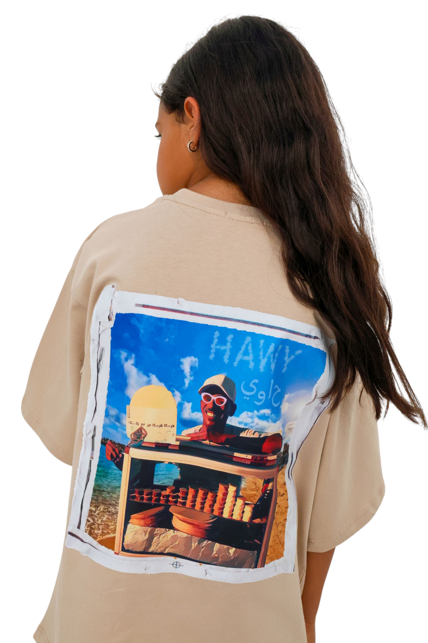 Tan "Freska Freska" T-Shirt