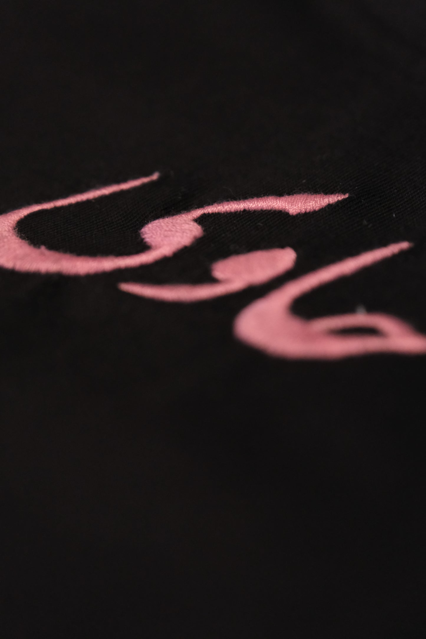 Black "The Basic" Embroidered Logo T-Shirt