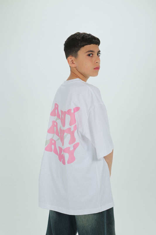 White "The Classic Wave" T-Shirt