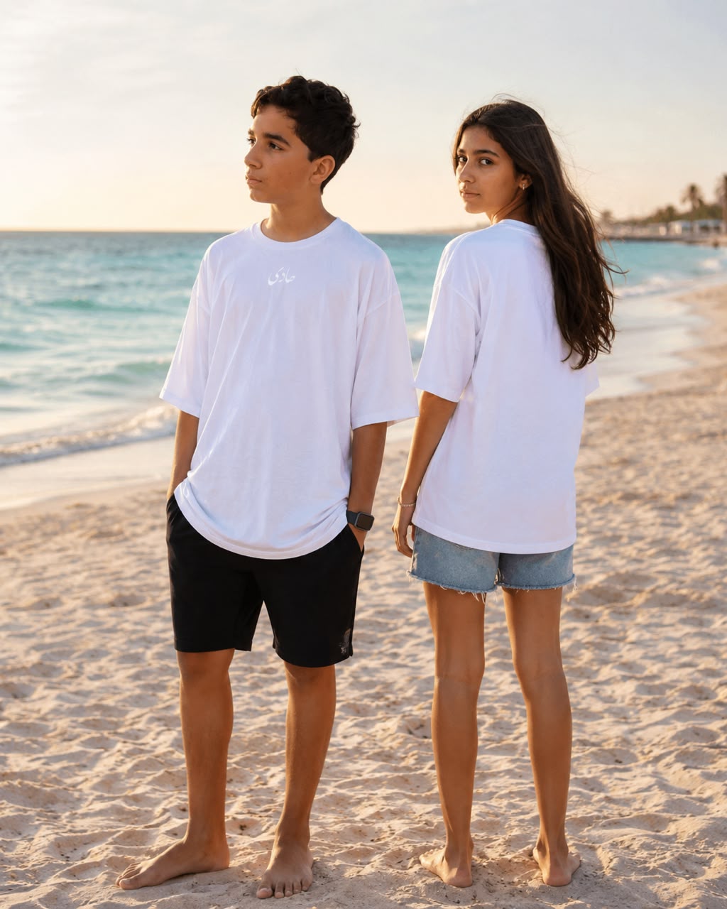 White on White T-Shirt