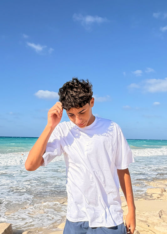White on White T-Shirt