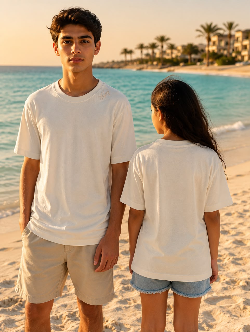 Hawy Script Off-White Classic Fit